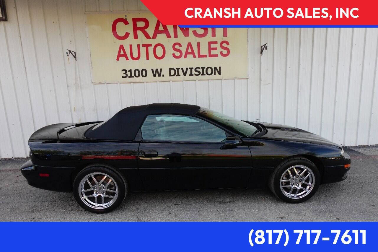 Used 1999 Chevrolet Camaro Z28 w/ SS Performance/Appearance Pkg