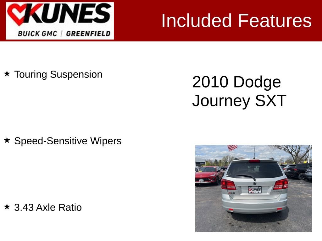 Used 2010 Dodge Journey SXT FWD image 3