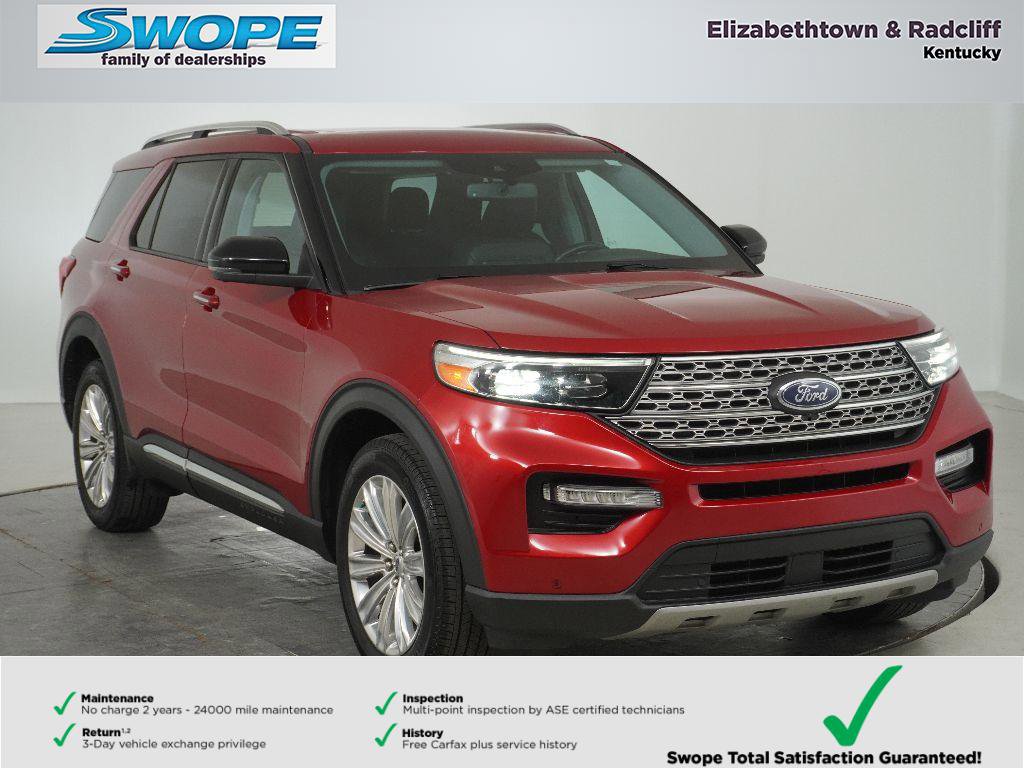 Certified 2021 Ford Explorer Limited w/ Equipment Group 301A