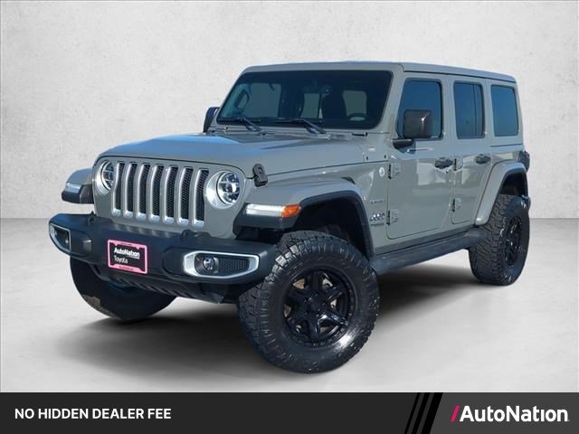 Used 2020 Jeep Wrangler Unlimited Sahara AWD/4WD image 1