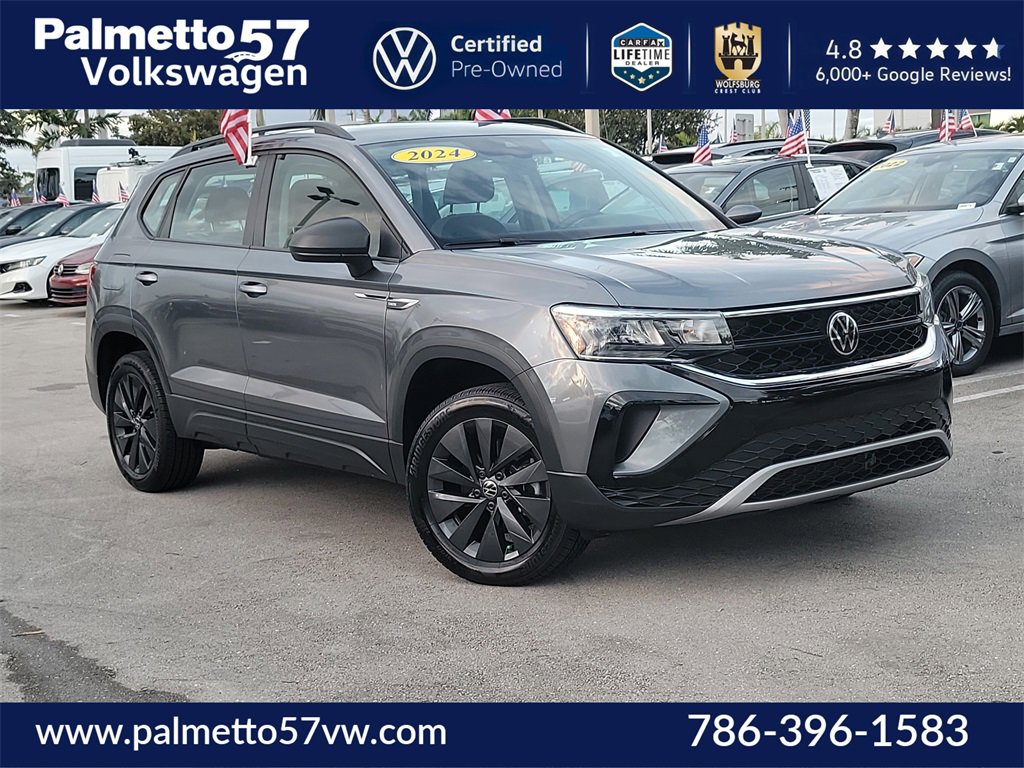 Certified 2024 Volkswagen Taos S image 1