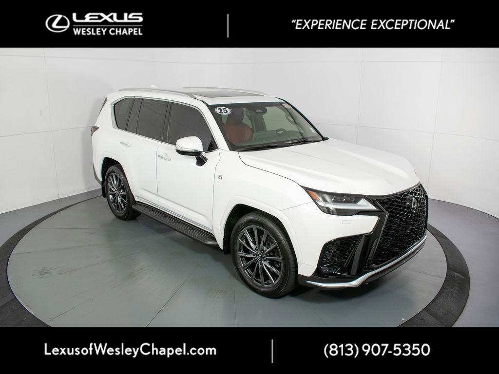 Used 2025 Lexus LX 600 F Sport w/ Accessory Package (2T) image 2