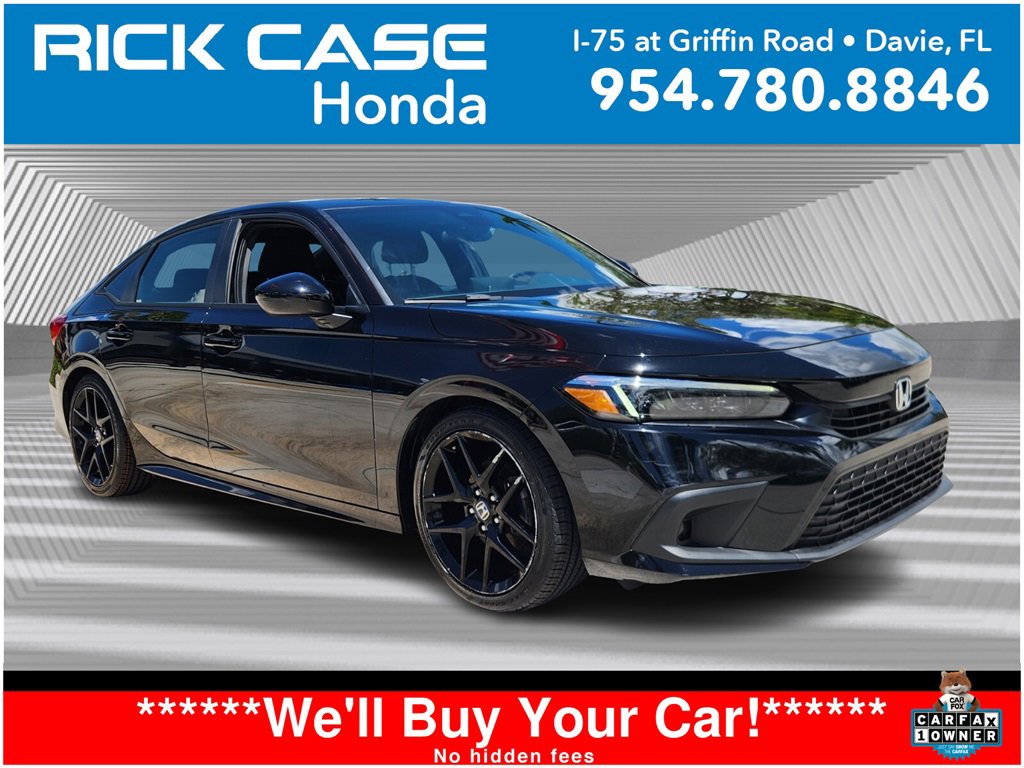 Certified 2022 Honda Civic Sport