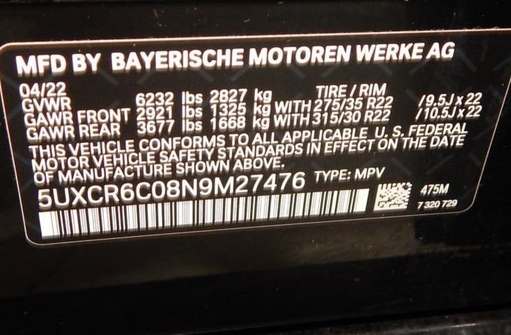 Used 2022 BMW X5 xDrive40i w/ M Sport Package image 15
