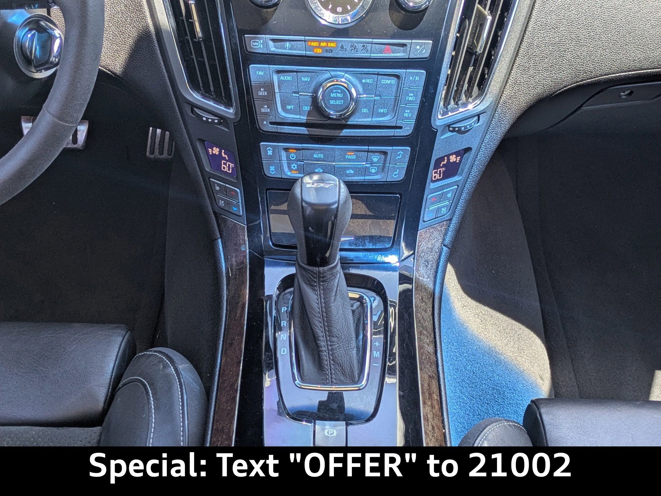 Used 2012 Cadillac CTS V w/ Wood Trim Package RWD image 21