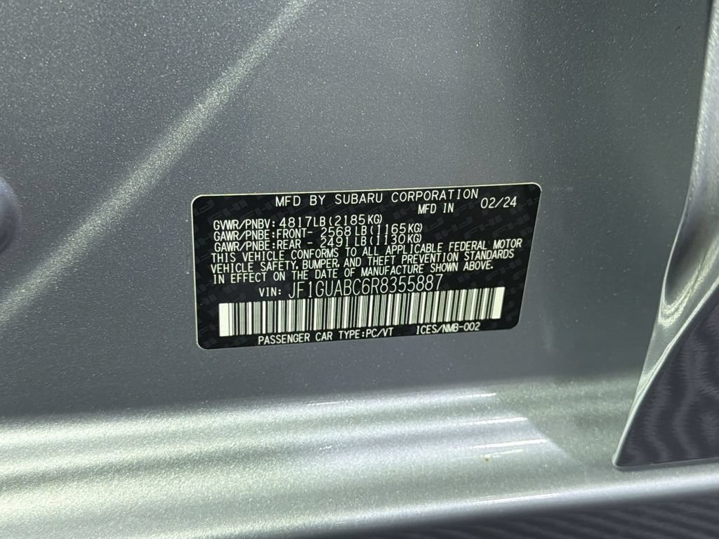 Used 2024 Subaru Impreza 2.0i AWD/4WD image 37