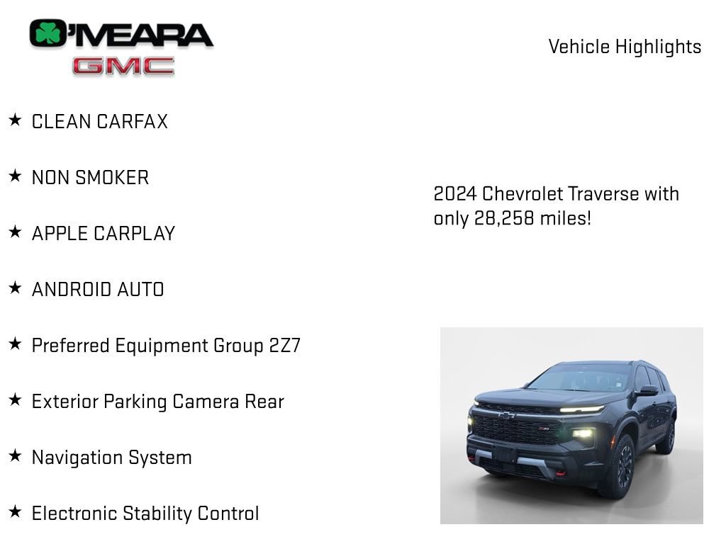 Used 2024 Chevrolet Traverse Z71 image 7