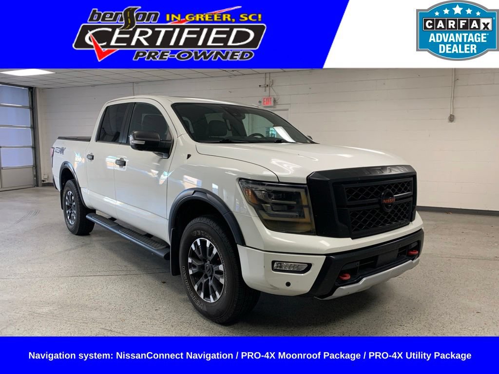 Used 2021 Nissan Titan PRO-4X w/ Pro-4x Convenience Package AWD/4WD image 1