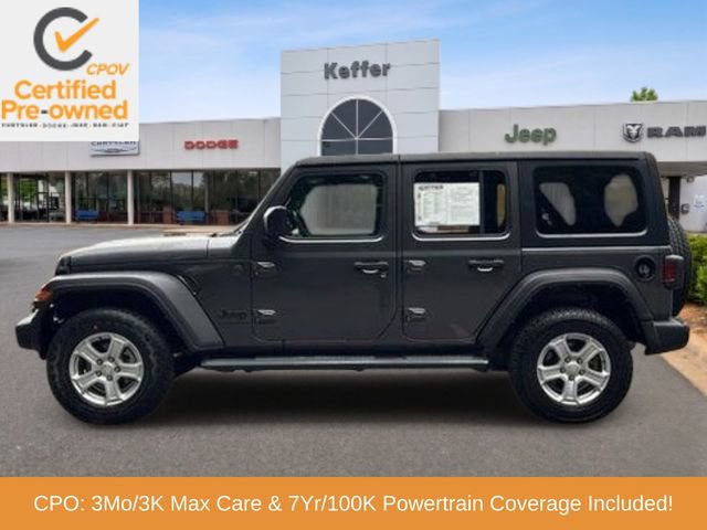 Used 2023 Jeep Wrangler Unlimited Sport AWD/4WD image 2