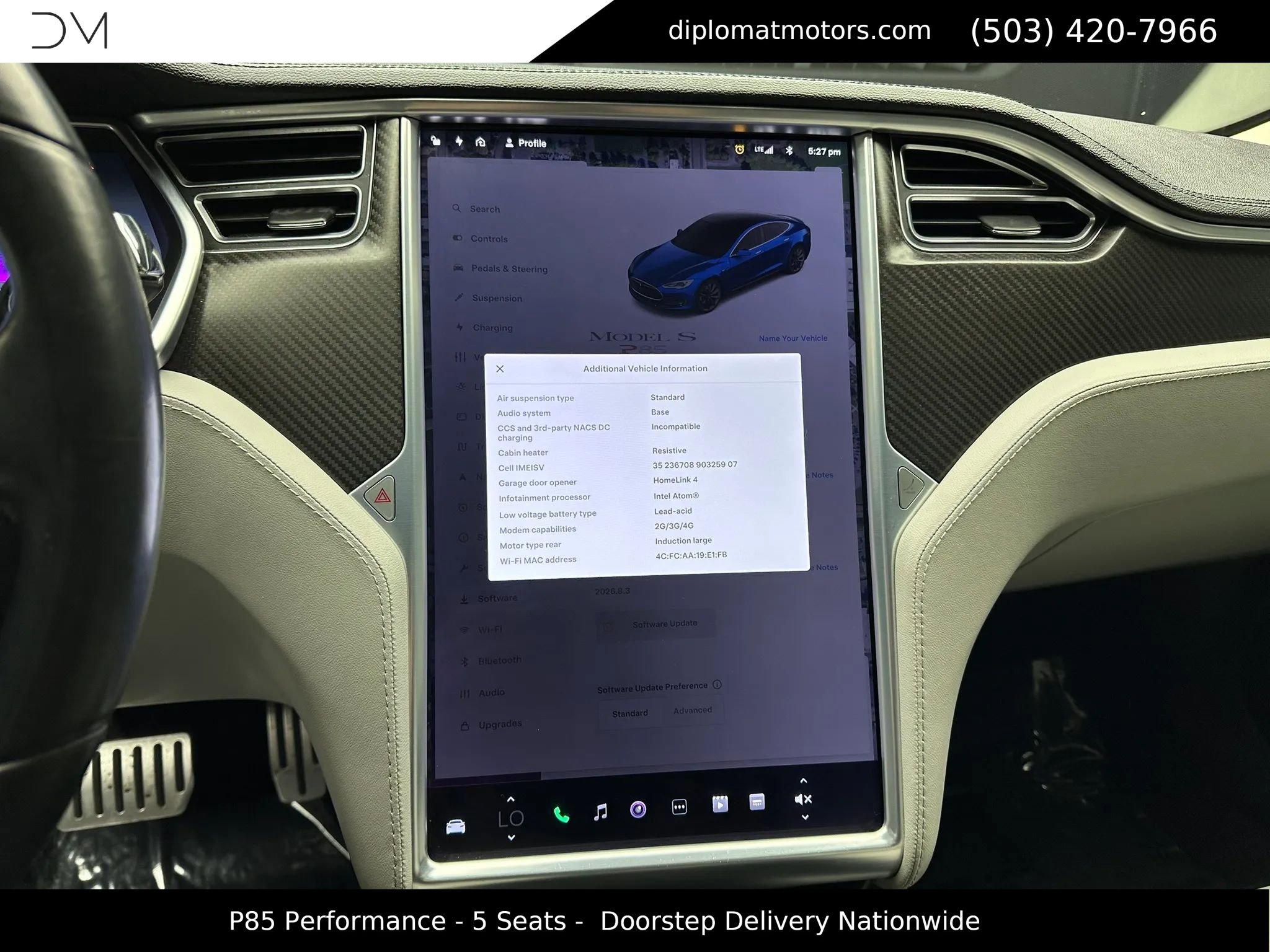 Used 2013 Tesla Model S Performance RWD image 35