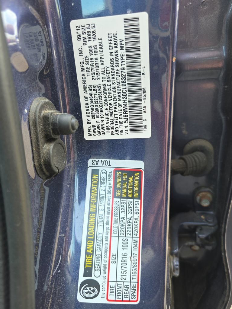 Used 2012 Honda CR-V LX image 20