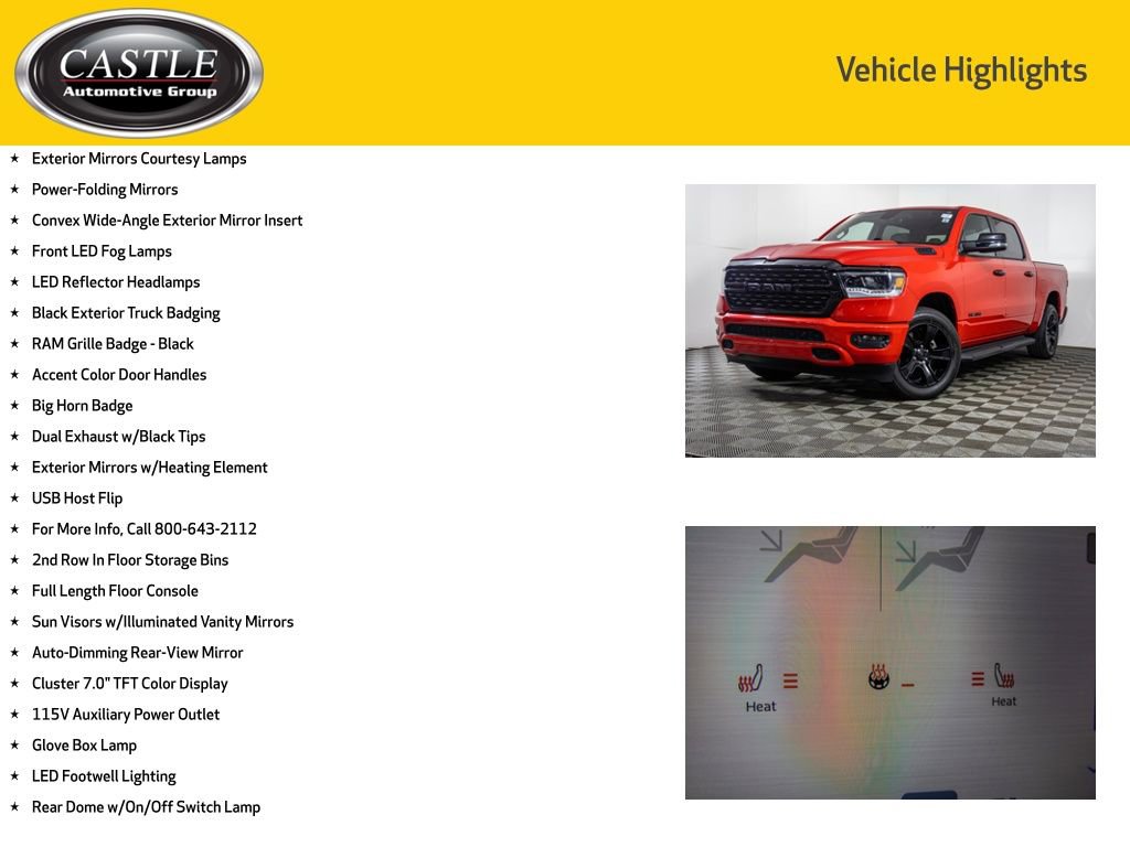 Used 2023 RAM 1500 Big Horn AWD/4WD image 24