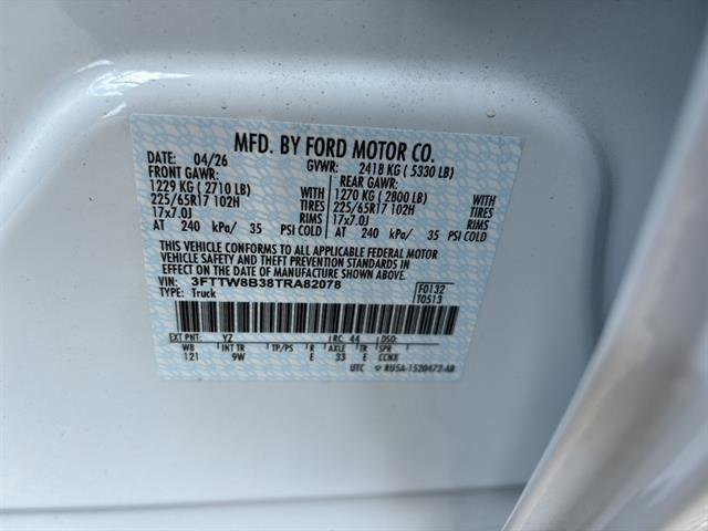 New 2026 Ford Maverick XL w/ Equipment Group 101A AWD/4WD image 20