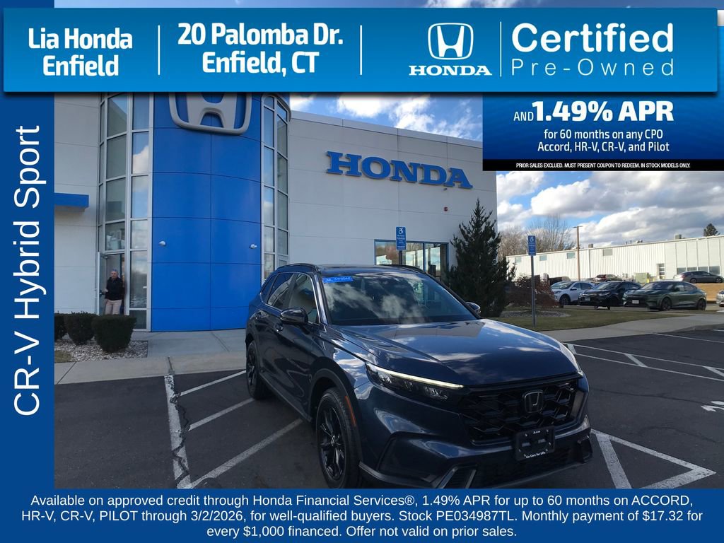Certified 2023 Honda CR-V Sport