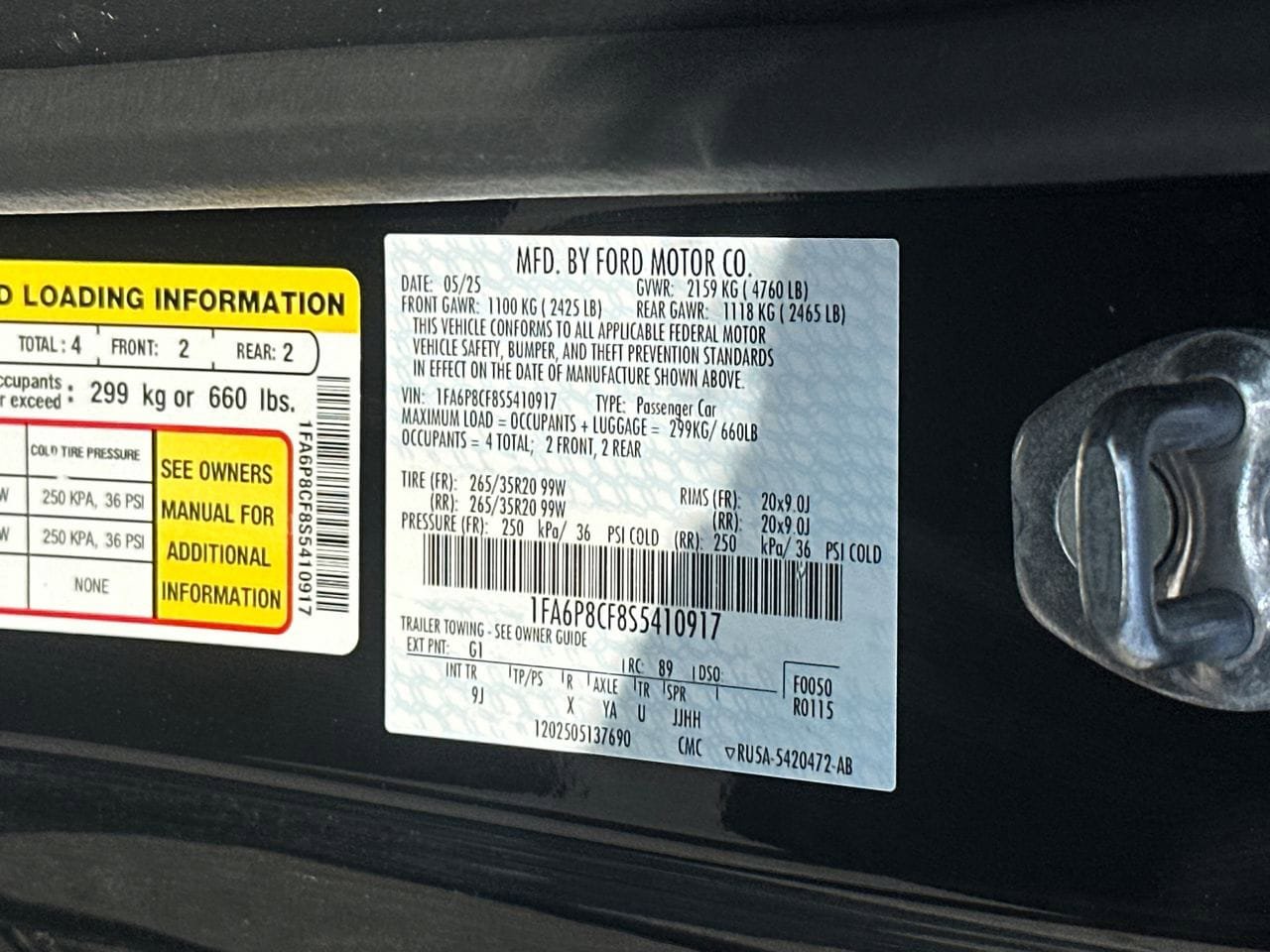 Certified 2025 Ford Mustang GT Premium image 32