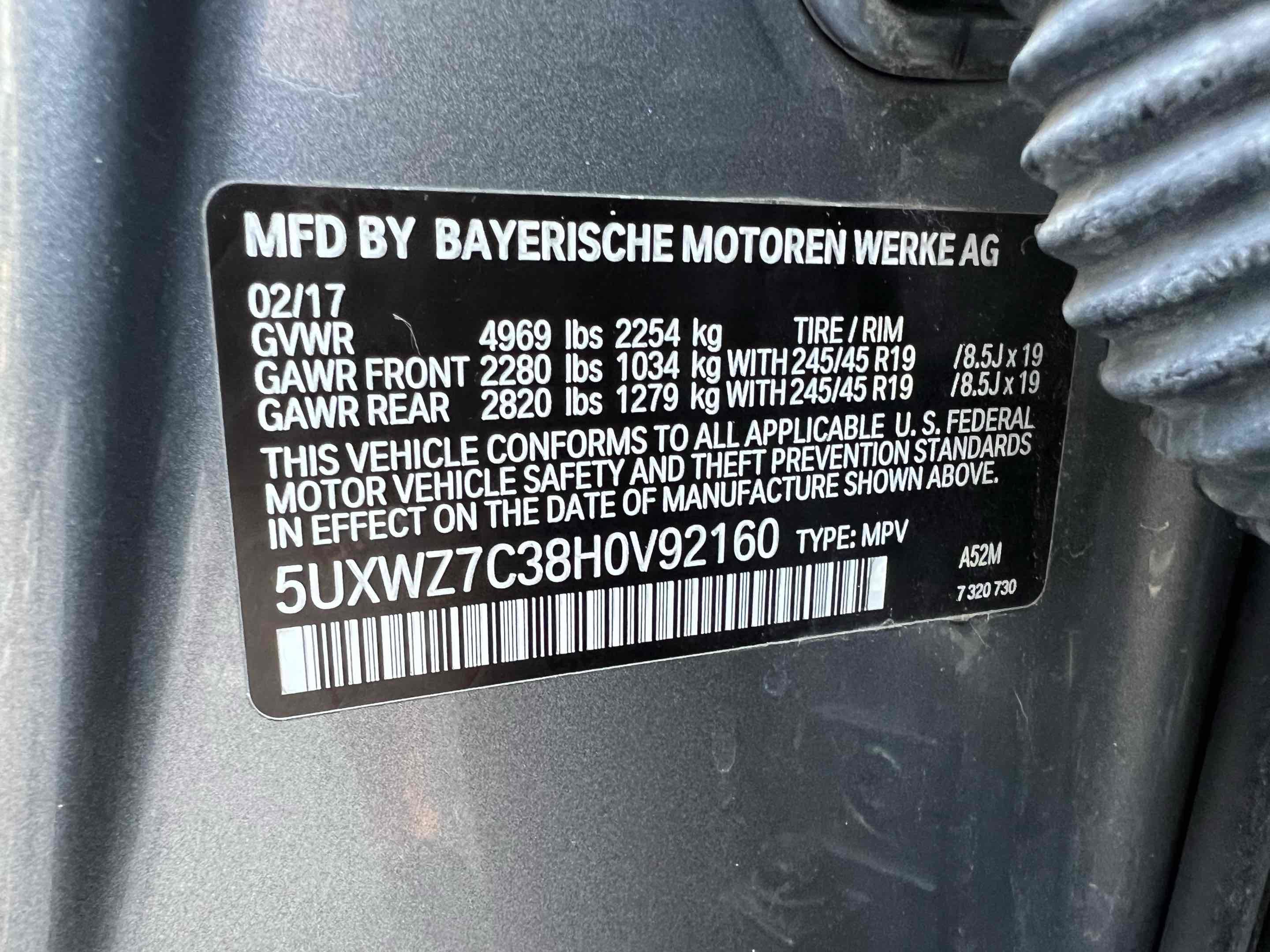 Used 2017 BMW X3 sDrive28i RWD image 79