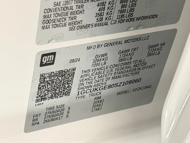 Certified 2025 Chevrolet Silverado 1500 LTZ AWD/4WD image 23