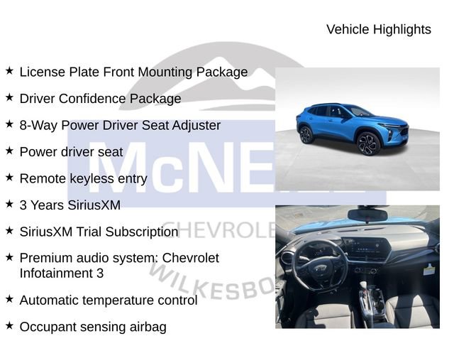 New 2026 Chevrolet Trax RS w/ Driver Confidence Package image 9