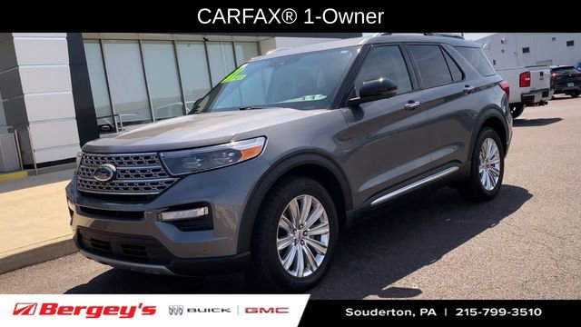 Used 2021 Ford Explorer Limited w/ Equipment Group 301A AWD/4WD image 3