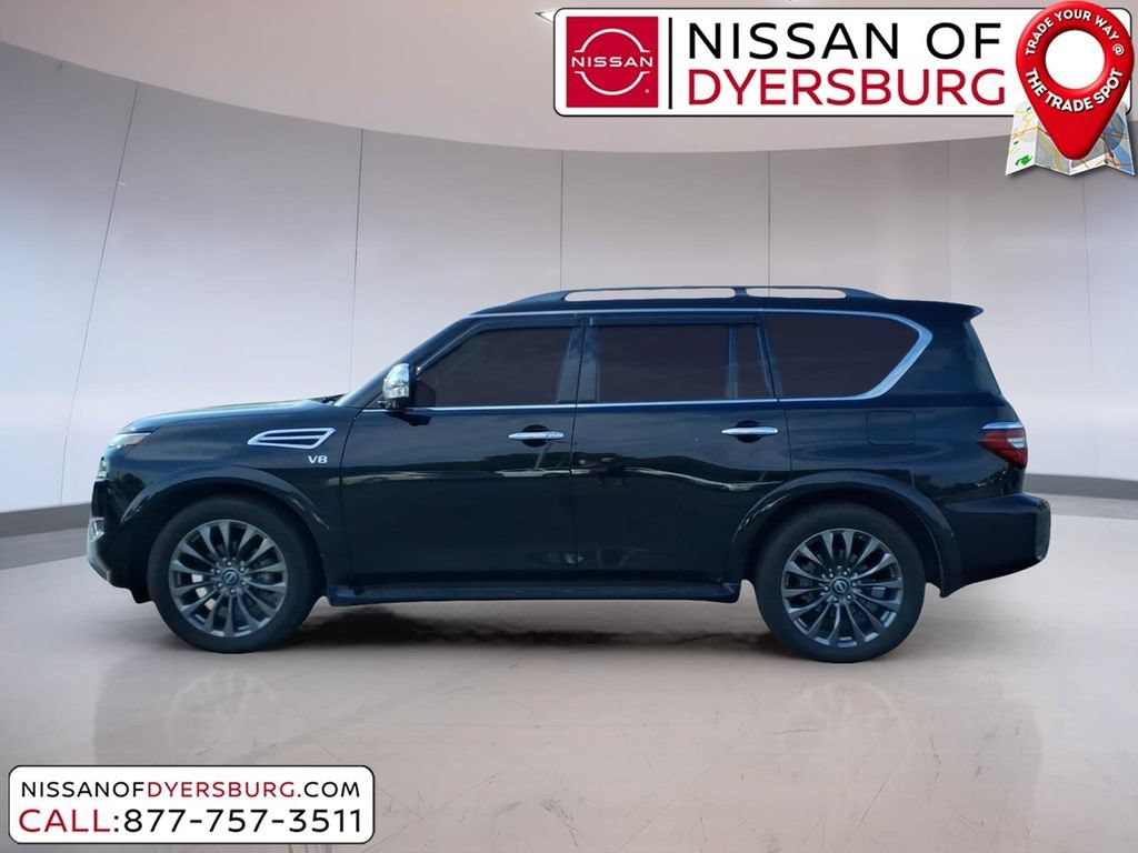 Used 2021 Nissan Armada Platinum w/ Captain's Chairs Package RWD image 6