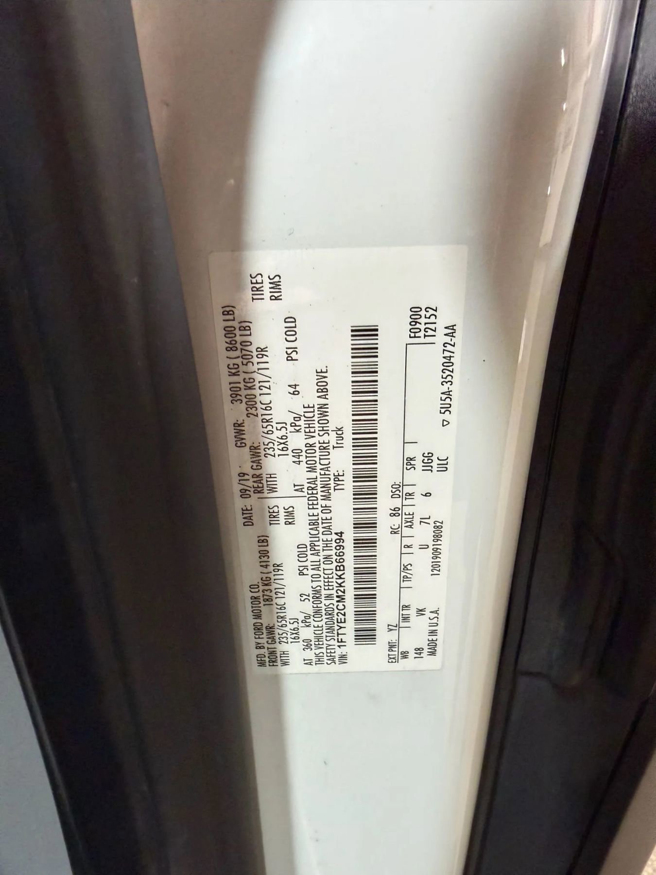 Used 2019 Ford Transit 150 148 Medium Roof image 70