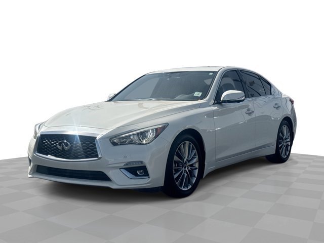 Used 2023 INFINITI Q50 Luxe w/ Cargo Package RWD image 1