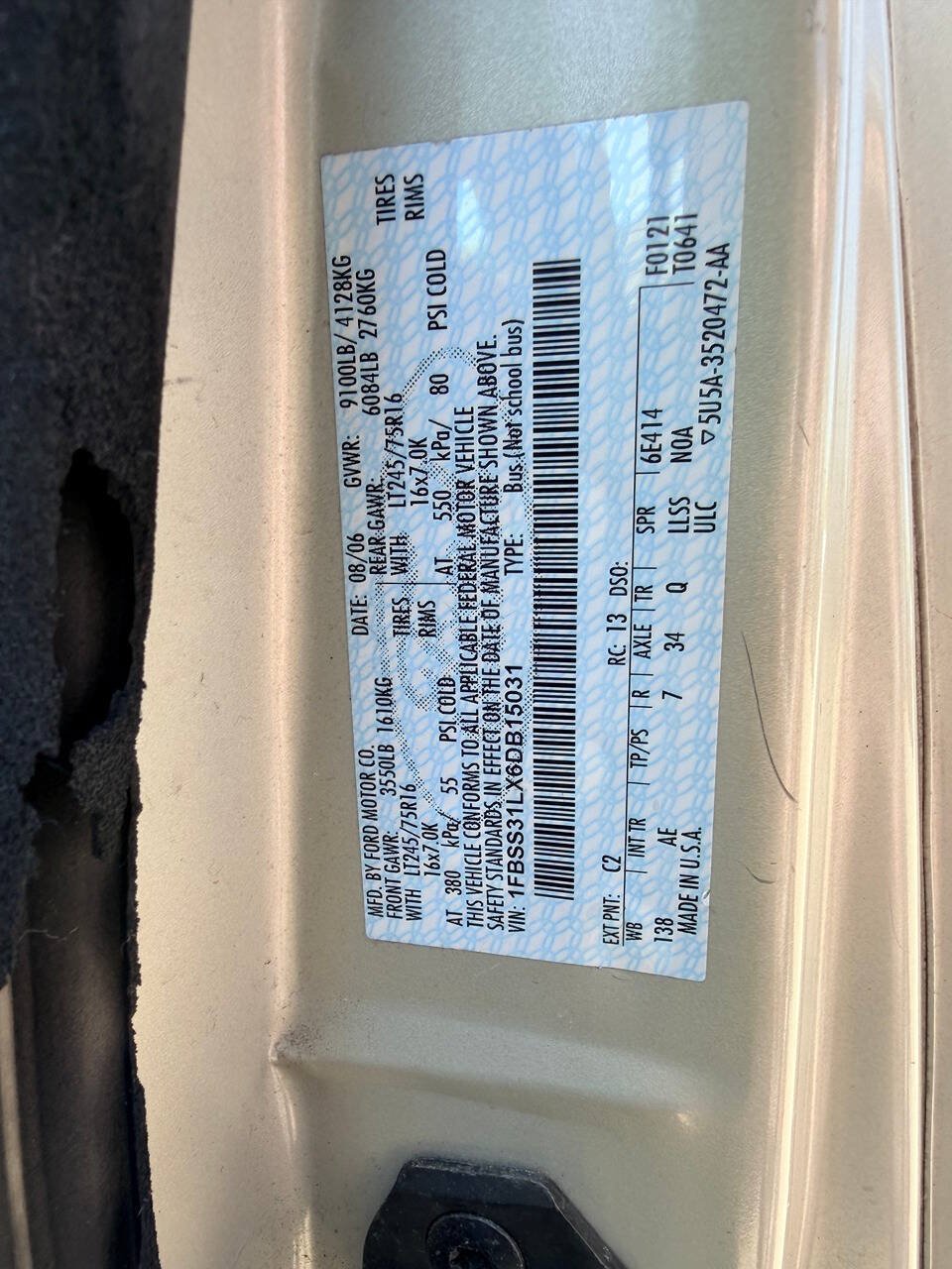 Used 2006 Ford E-350 and Econoline 350 XL RWD image 31