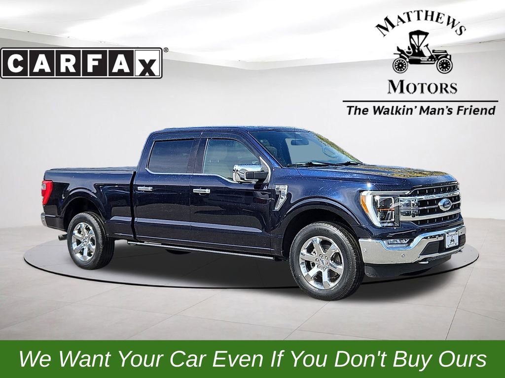 Used 2021 Ford F150 Lariat w/ Equipment Group 502A High image 1