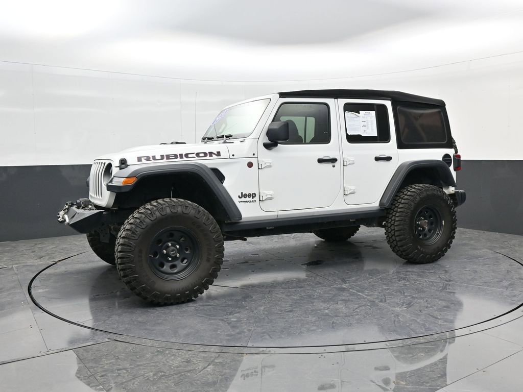 Used 2021 Jeep Wrangler Unlimited Rubicon w/ Steel Bumper Group image 4