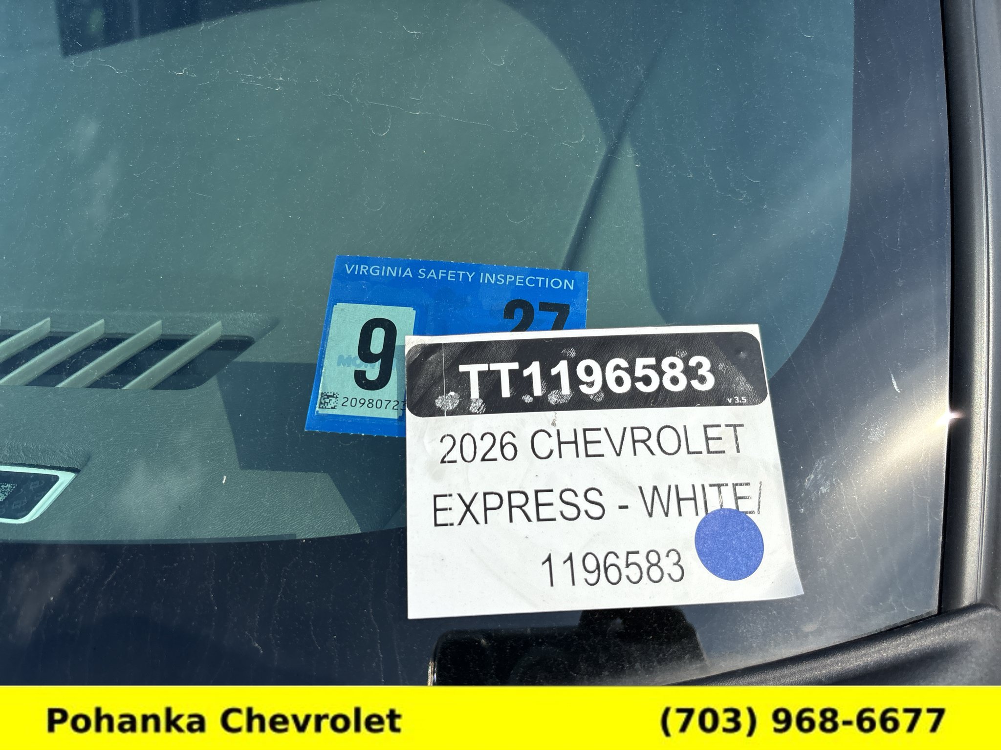 New 2026 Chevrolet Express 2500 Extended w/ Driver Convenience Package RWD image 37