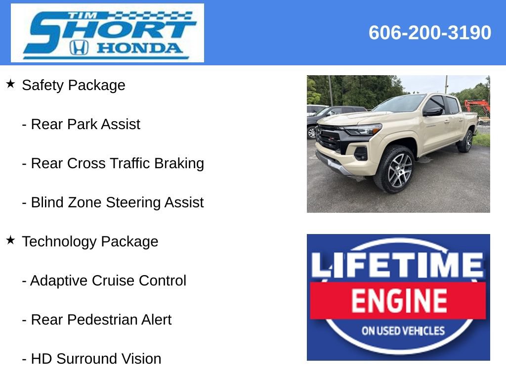 Used 2023 Chevrolet Colorado Z71 w/ Z71 Convenience Package 2 AWD/4WD image 9