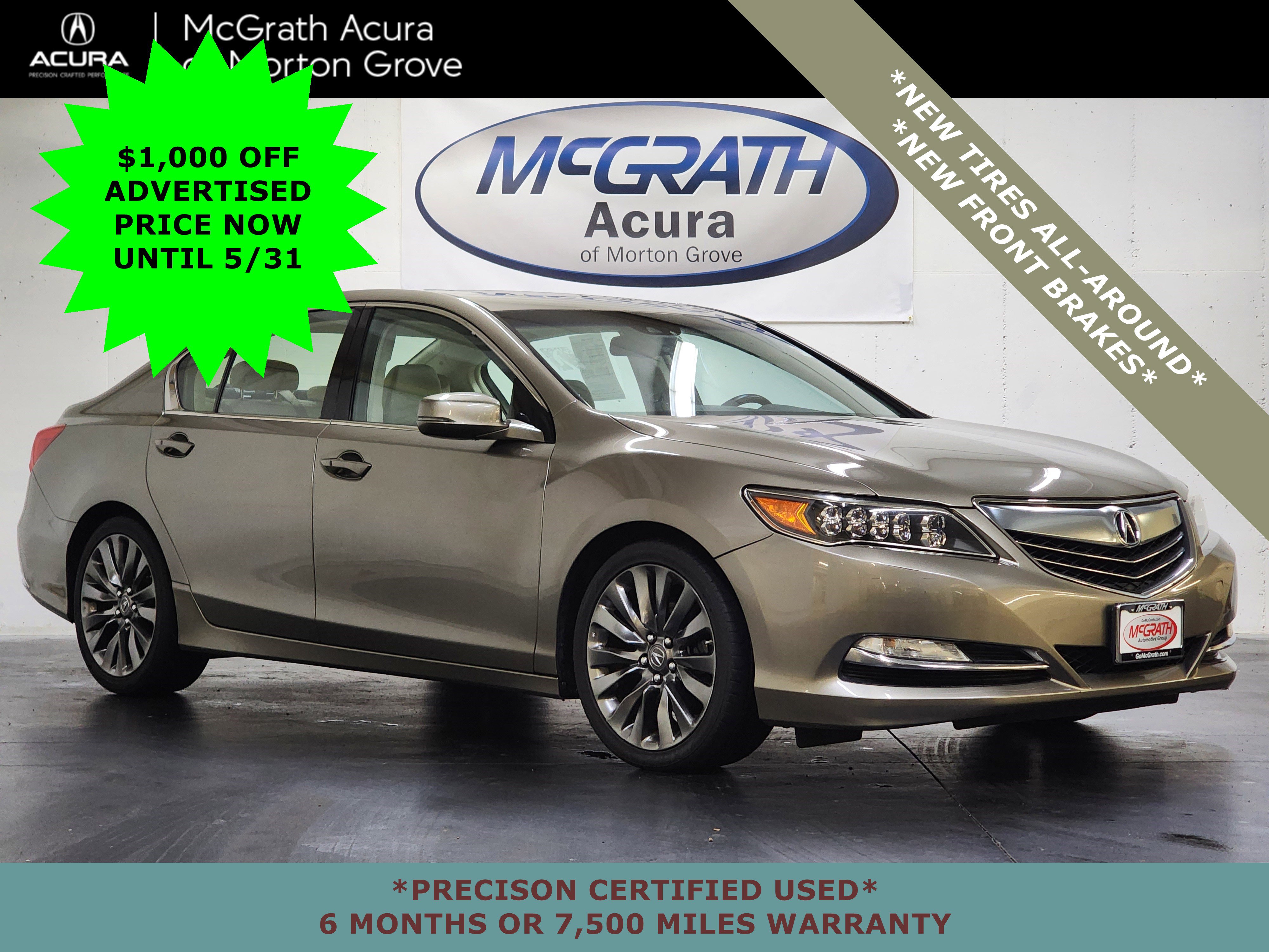 Used 2017 Acura RLX w/ Technology Package