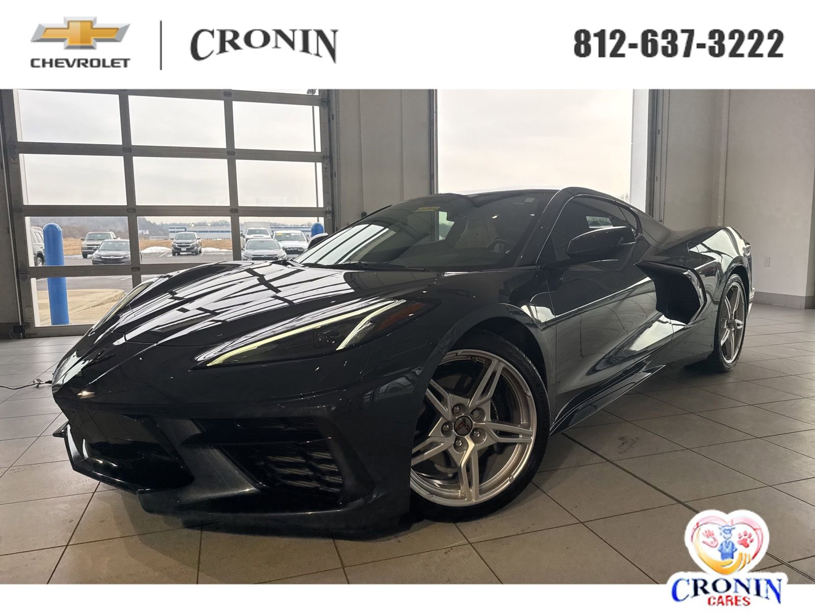 Used 2021 Chevrolet Corvette Stingray Coupe w/ 1LT image 1