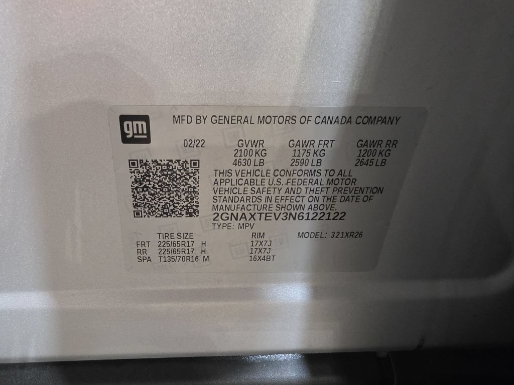 Used 2022 Chevrolet Equinox LT AWD/4WD image 26