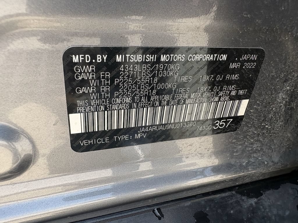 Used 2022 Mitsubishi Outlander Sport SE AWD/4WD image 28