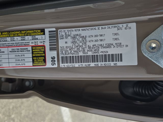 New 2026 Toyota Tacoma TRD Off-Road image 35