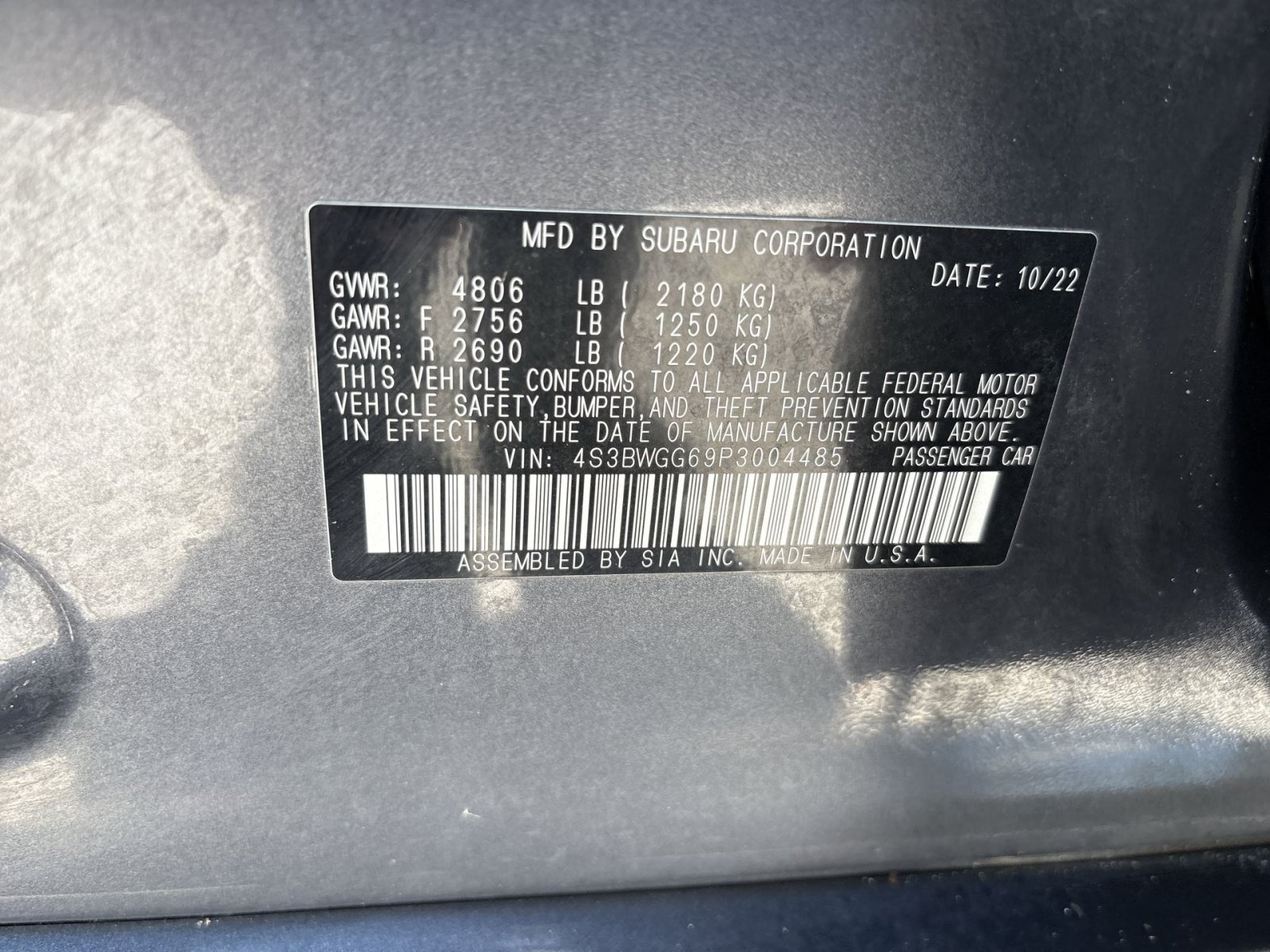 Used 2023 Subaru Legacy Sport AWD/4WD image 29