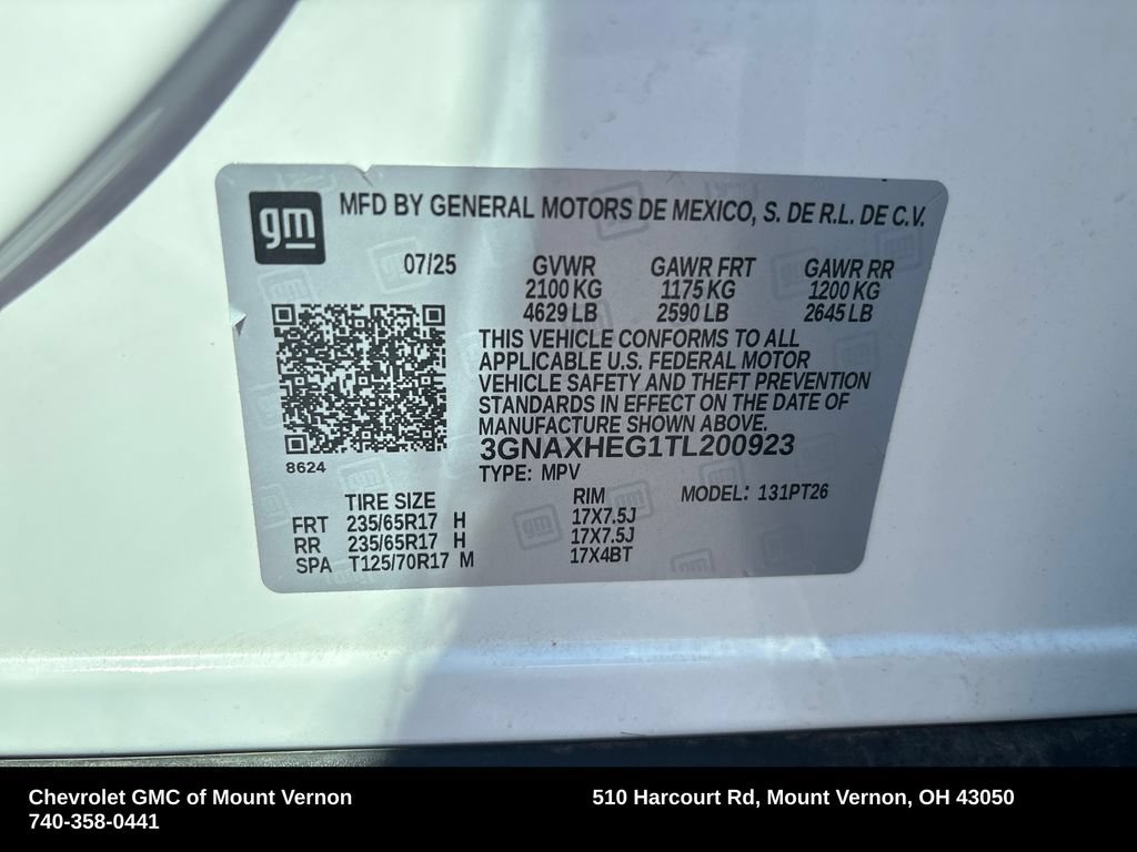 Used 2026 Chevrolet Equinox LT w/ Convenience Package II FWD image 52