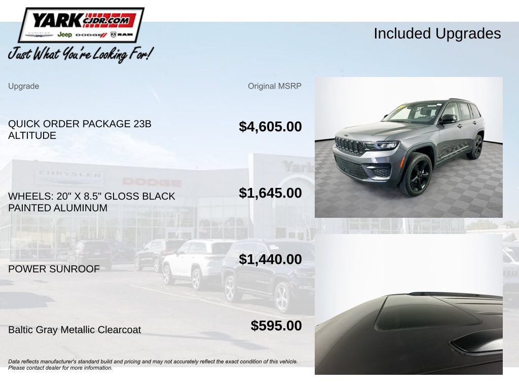 Certified 2023 Jeep Grand Cherokee Altitude AWD/4WD image 5