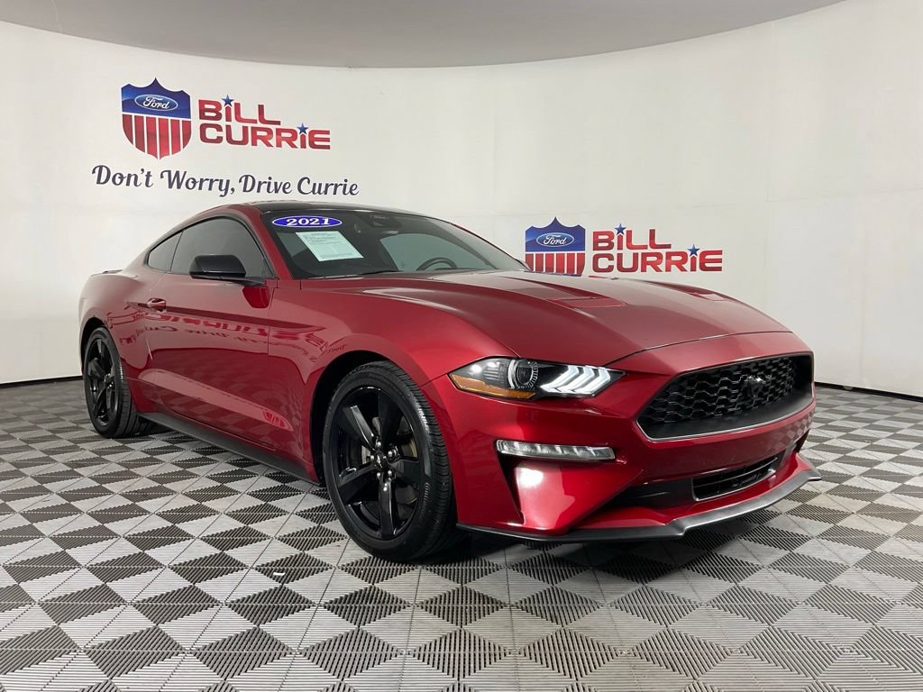 Certified 2021 Ford Mustang Coupe w/ Equipment Group 101A RWD image 1