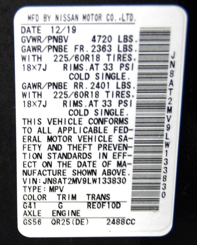 Used 2020 Nissan Rogue SV w/ Premium Package image 35