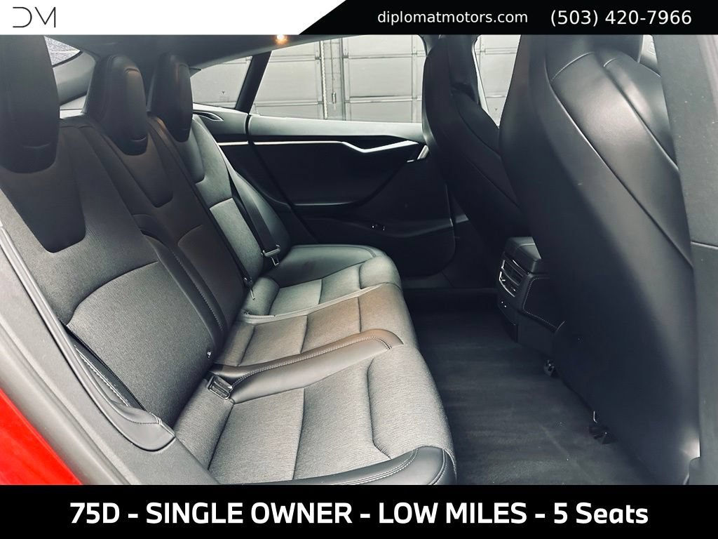Used 2017 Tesla Model S 75D AWD/4WD image 21