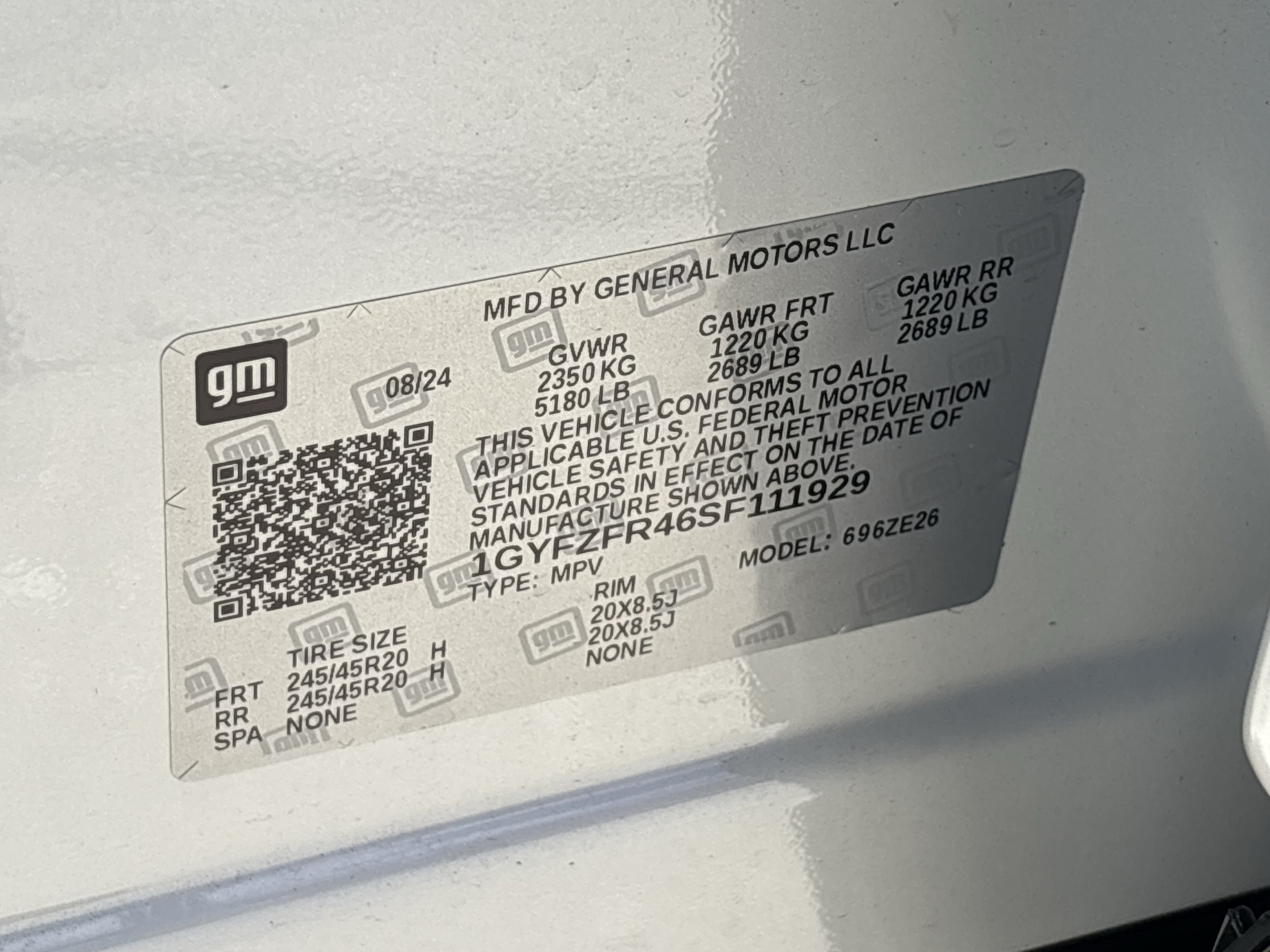 Certified 2025 Cadillac XT4 Sport AWD/4WD image 18