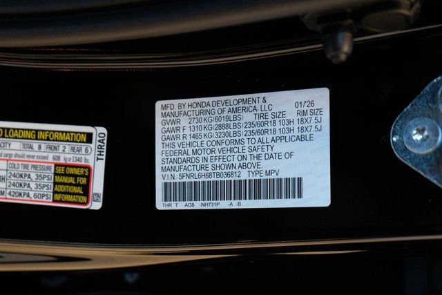 New 2026 Honda Odyssey EX-L image 34