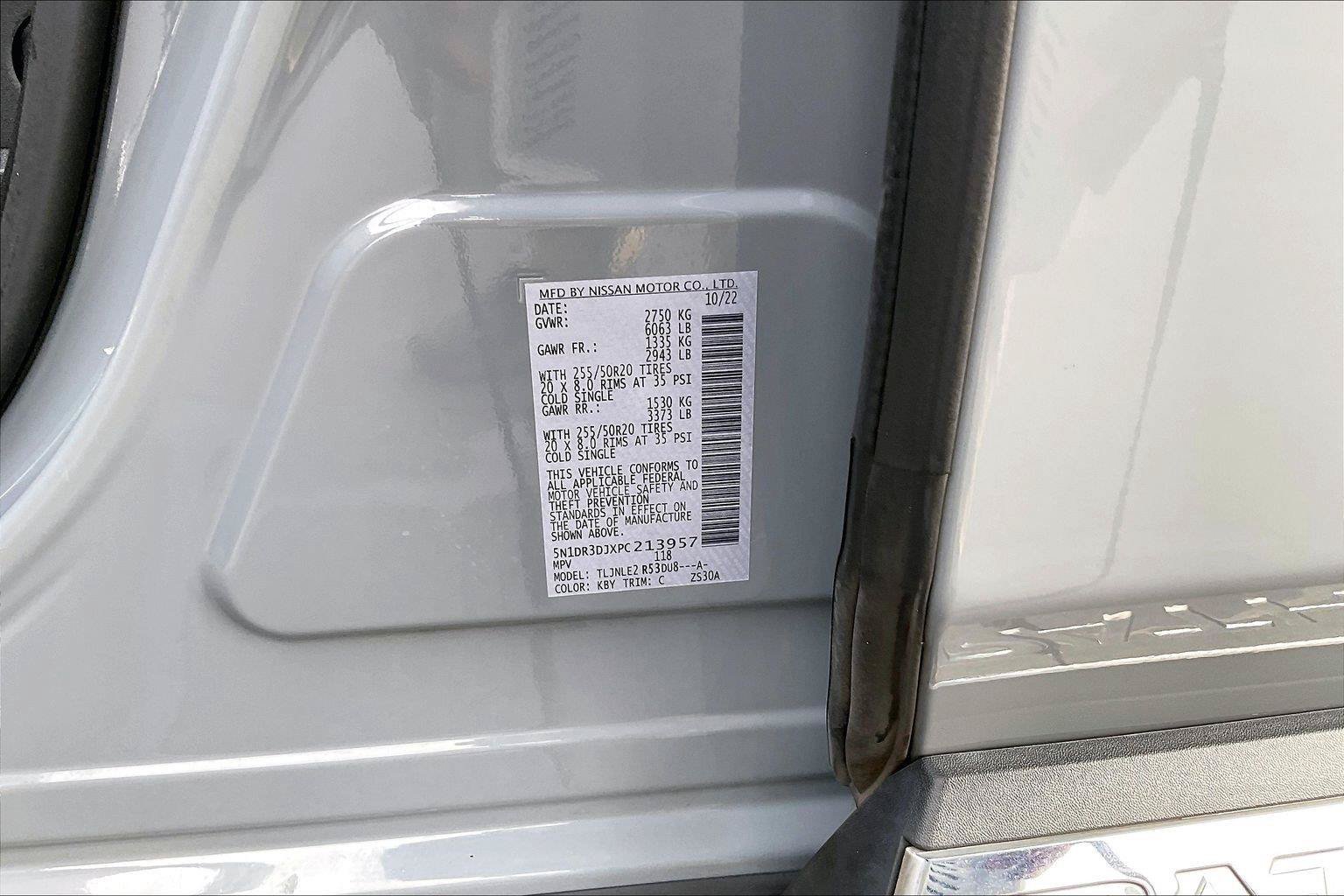 Certified 2023 Nissan Pathfinder Platinum w/ Cargo Package AWD/4WD image 34