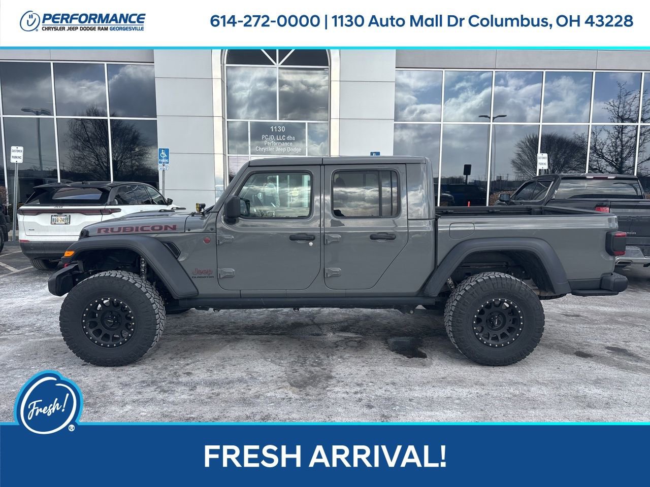 Used 2022 Jeep Gladiator Rubicon w/ LED Lighting Group image 7