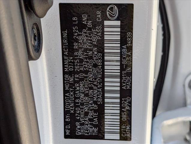 Used 2024 Lexus ES 300h w/ Premium Package FWD image 25