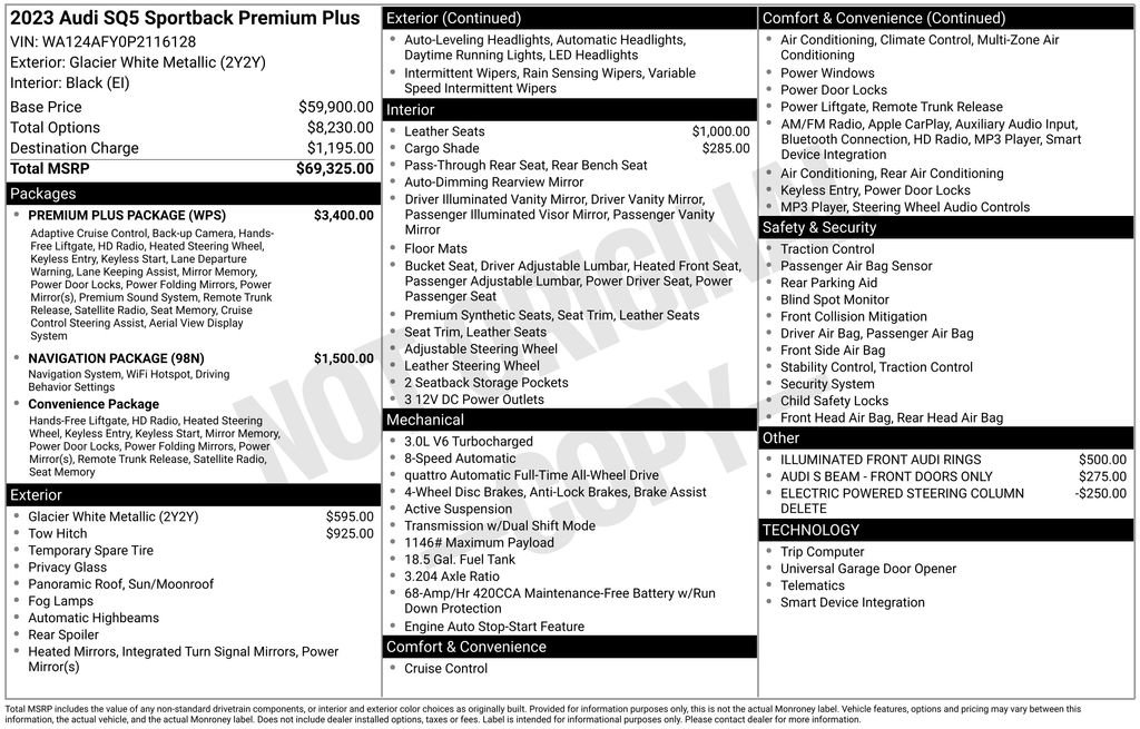 Used 2023 Audi SQ5 Premium Plus w/ Premium Plus Package image 27