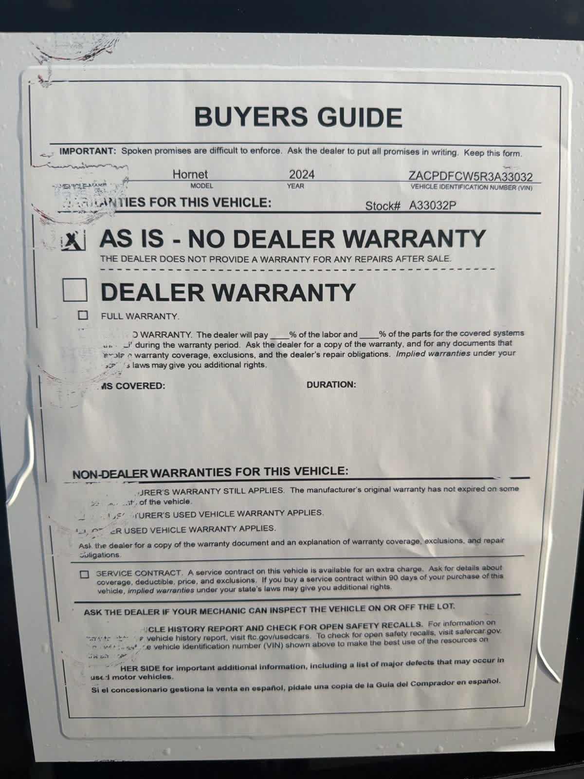 Used 2024 Dodge Hornet R/T AWD/4WD image 28