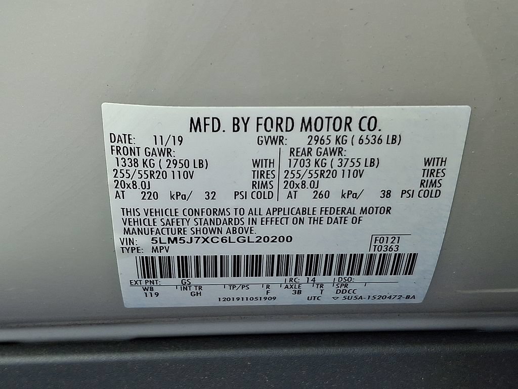 Used 2020 Lincoln Aviator Reserve w/ Elements Package Plus AWD/4WD image 29